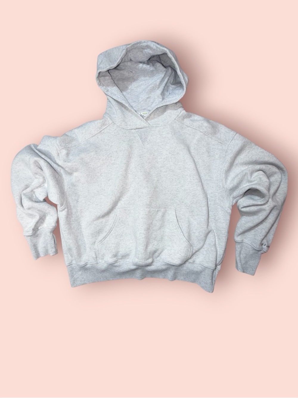 Aerie OFFLINE Cloud Fleece Hoodie Women’s Medium Gray Pullover Cozy